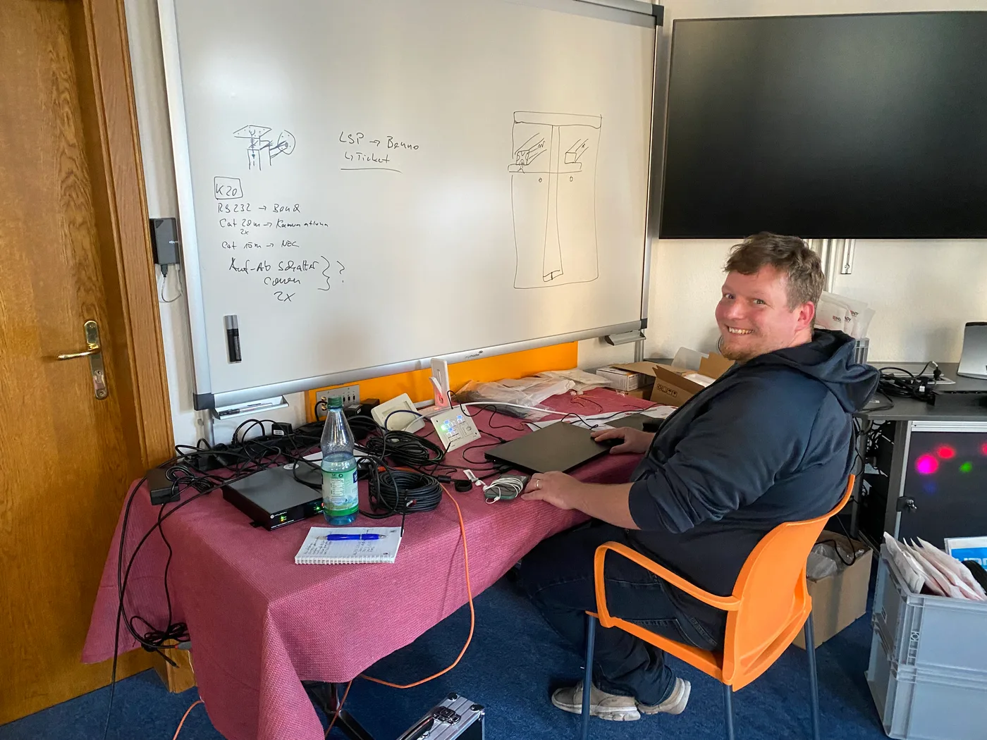 Impression aus dem Büroalltag von d'Bomba concept